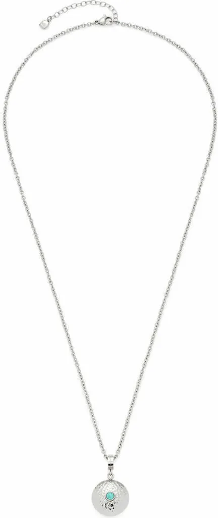 Collier anti-ternissement en acier et turquoise Dana Leonardo 017943