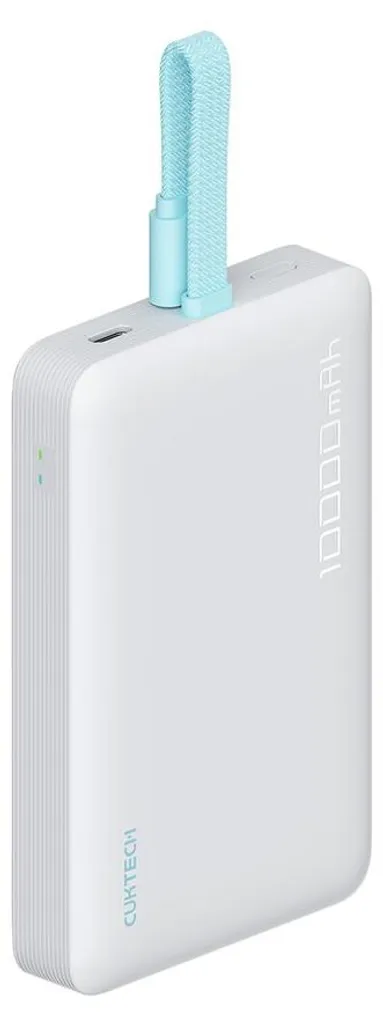 Batterie Externe MagSafe pour iPhone CUKTECH 10000mAh Voyage Blanche