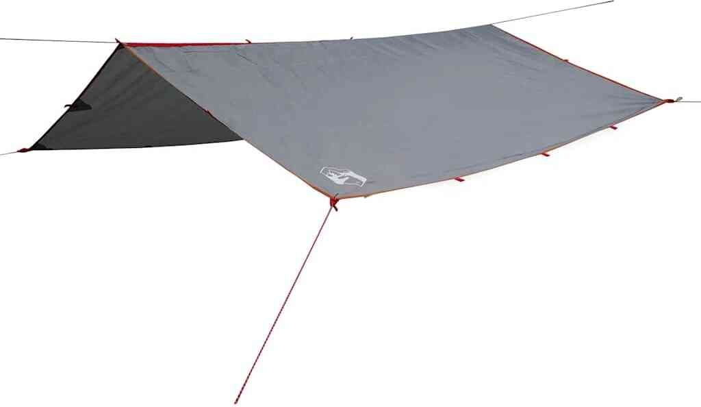 vidaXL Tarp Grau und Orange 300x294 cm Wasserdicht