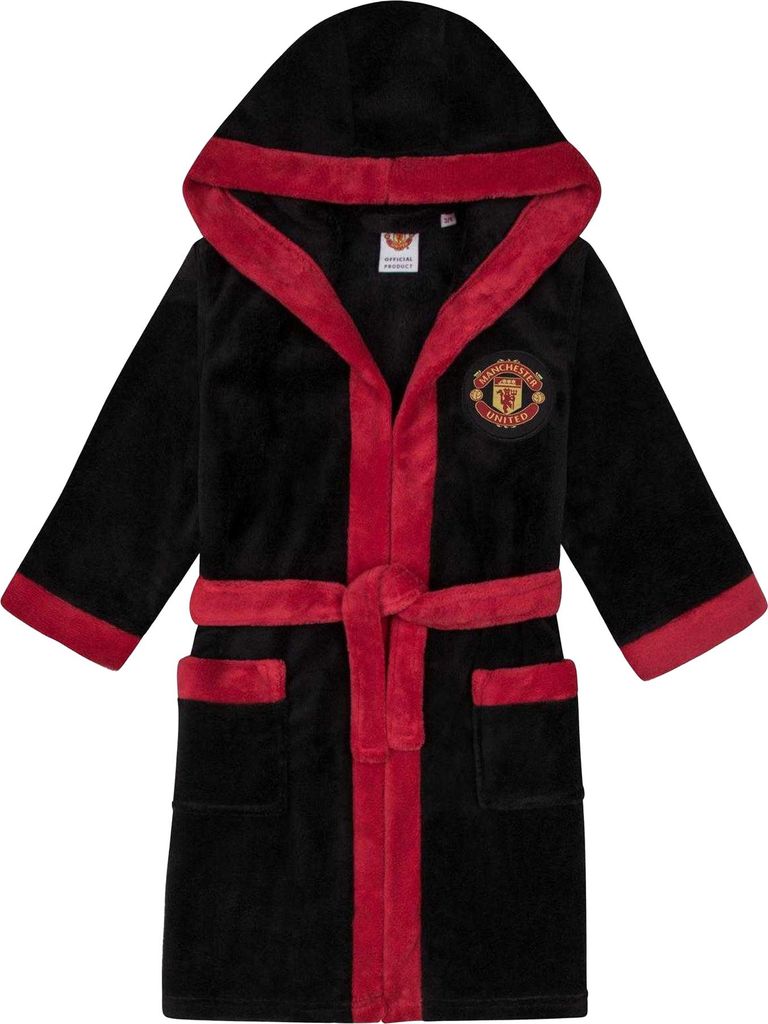 Manchester United FC - Morgenmantel für Jungen, Fleece Produktbild 