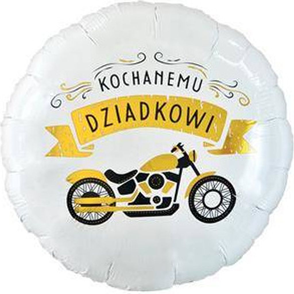 Runder Folienballon, Für meinen lieben Opa, 46cm