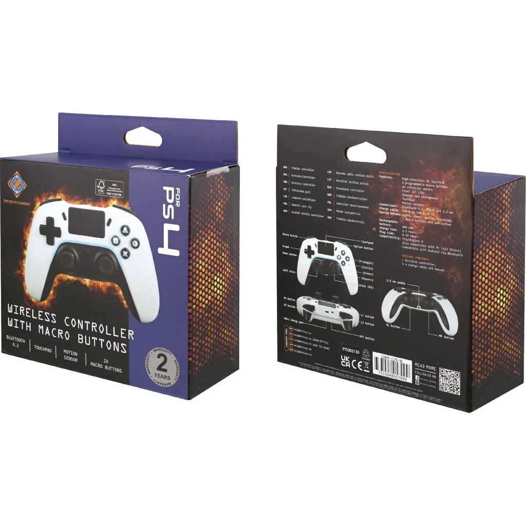 Manette Bluetooth PS4 universelle pour éviter les bugs sur Android iOS - 16