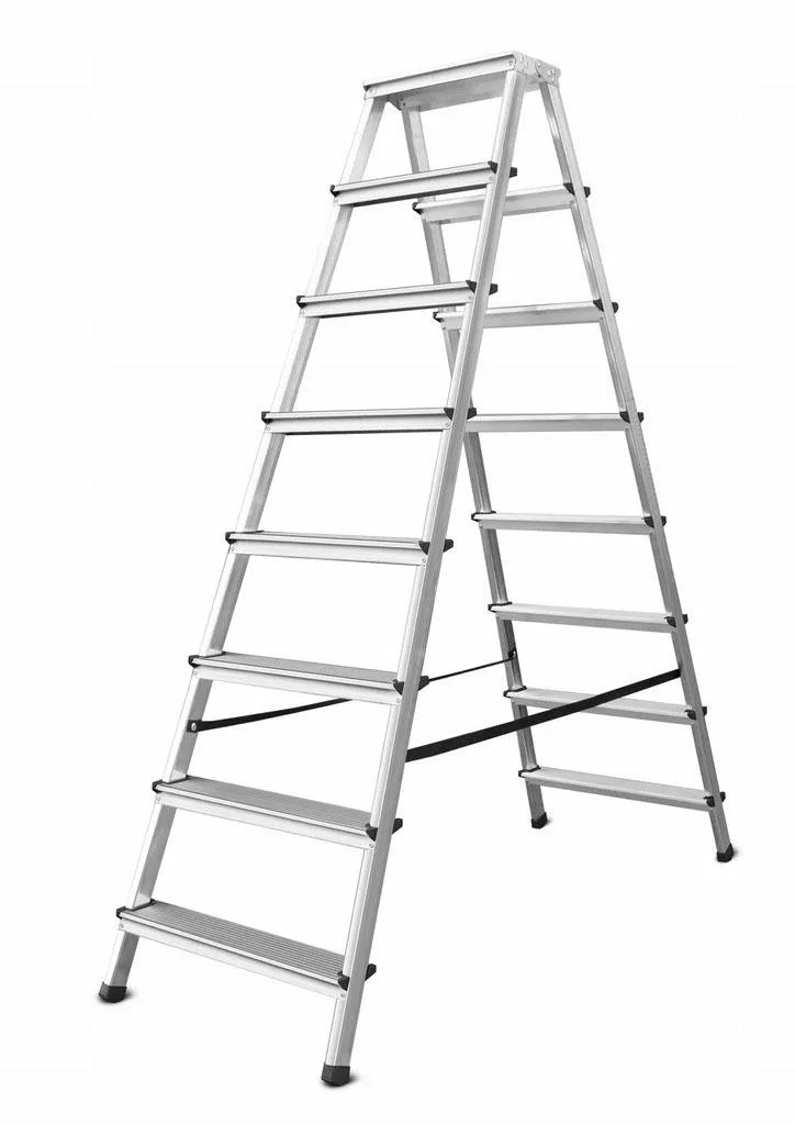 Marchepied de Sécurité 8 Marches Awtools Structure Renforcée de 125kg