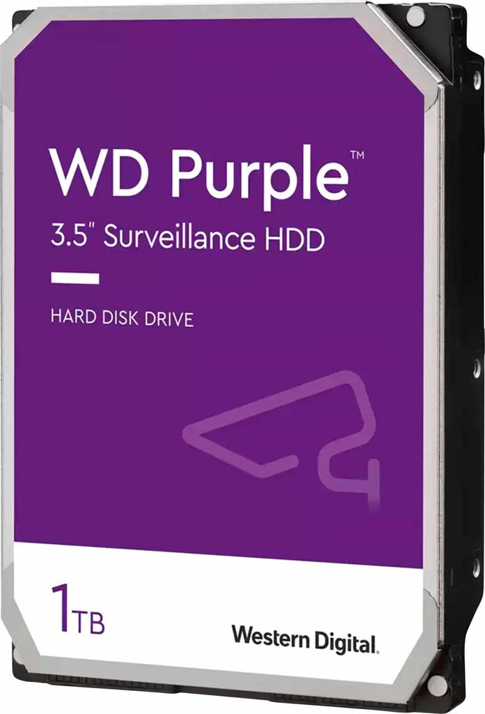 WD Purple WD11PURZ - disco rigido - 1 TB - interno - 3,5" Immagine del prodotto 