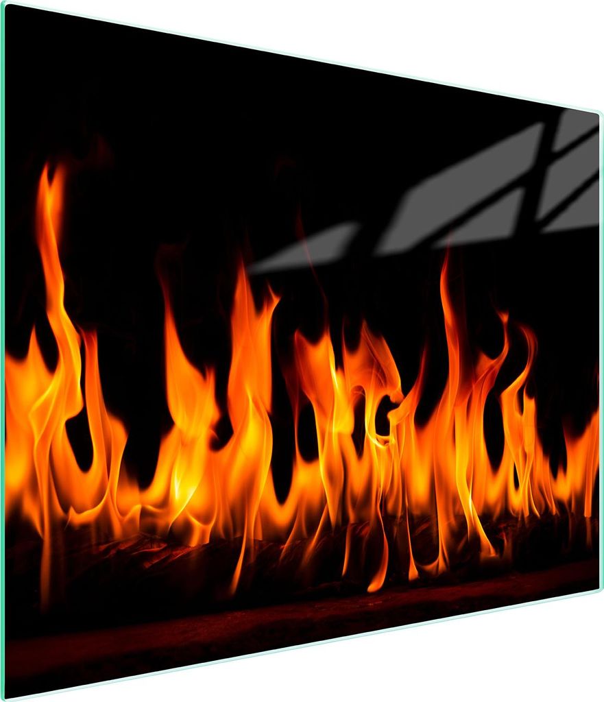 Glasschneidebrett 52x30 FEUER
