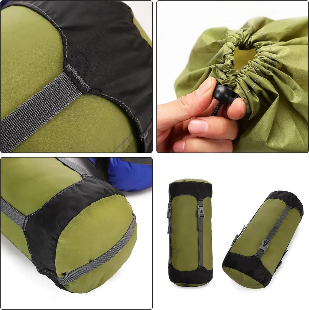 Sac de Couchage Compact : Sac de Compression pour Randonnée et Camping