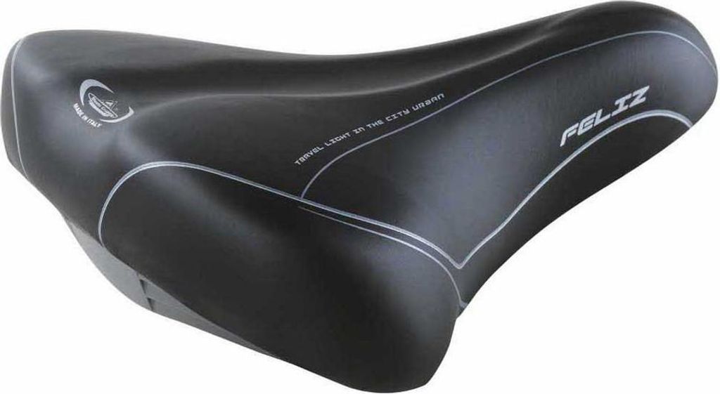 Selle Montegrappa Feliz Sattel Schwarz 210 mm Schwarz 210 mm