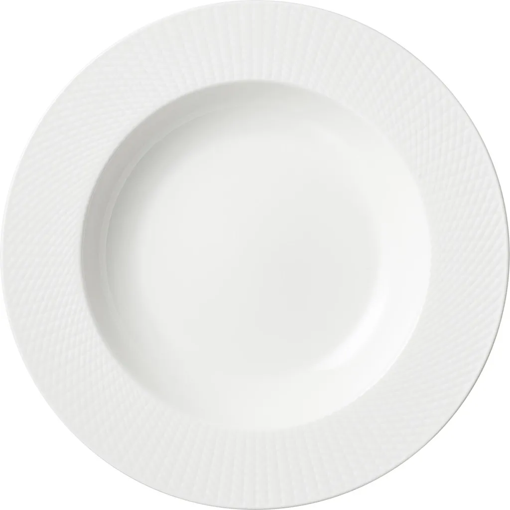 Piatto Fondo Ritzenhoff & Breker SAPHIR Porcellana Bianca 22,5cm