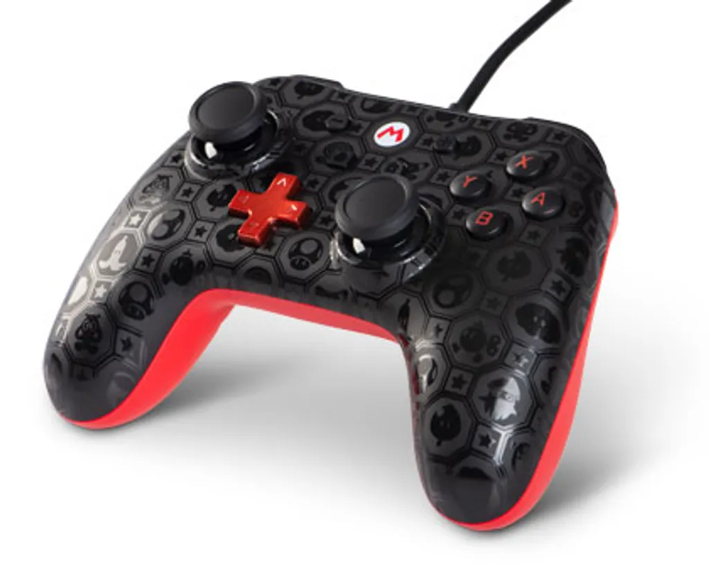 Manette Gamer PowerA Mario Shadow Noir pour Console Nintendo Switch - 3