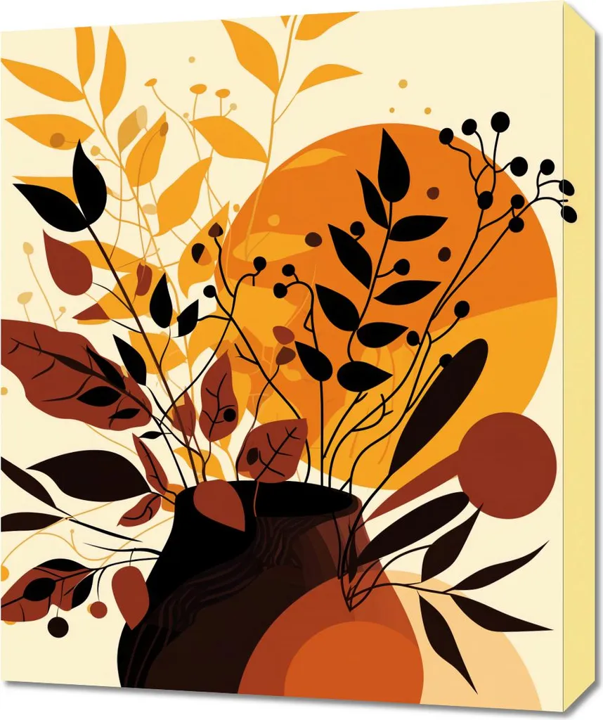 Quadro 50x60 cm Bouquet di frutta