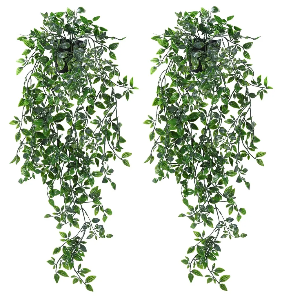 Plantes Artificielles pour Salle de Bains et Salon : Lot Suspendu