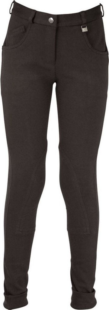 HyPERFORMANCE Kinder Reithose Burton BZ1476 (Bund 71 cm) (Schwarz)