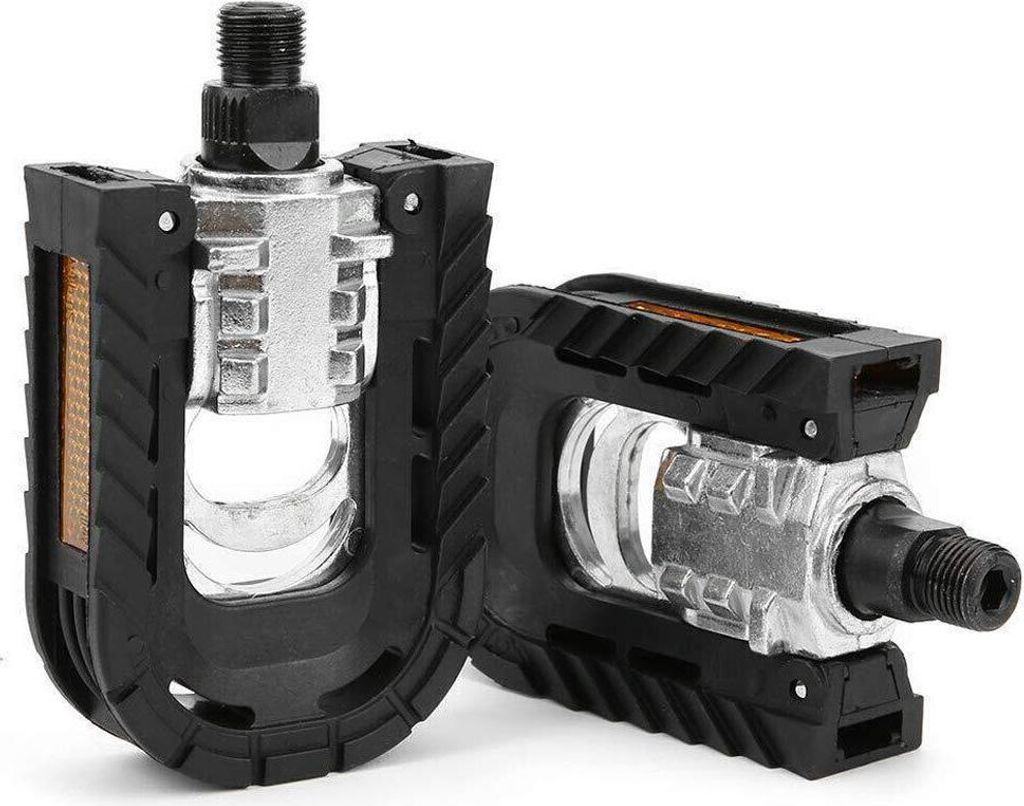 Fahrradpedale Klappbar Fahrrad Faltpedale Fahrrad Pedale Fußpedale Reflektoren