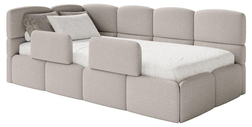 Selsey Cloudy – Jugendbett 90x200 cm, linksseitig, mit Produktbild 