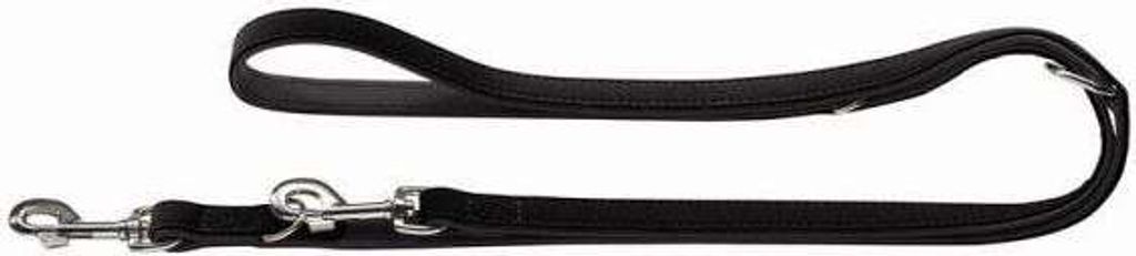 Hunter verstellbare Führleine Softie 15/200 schwarz