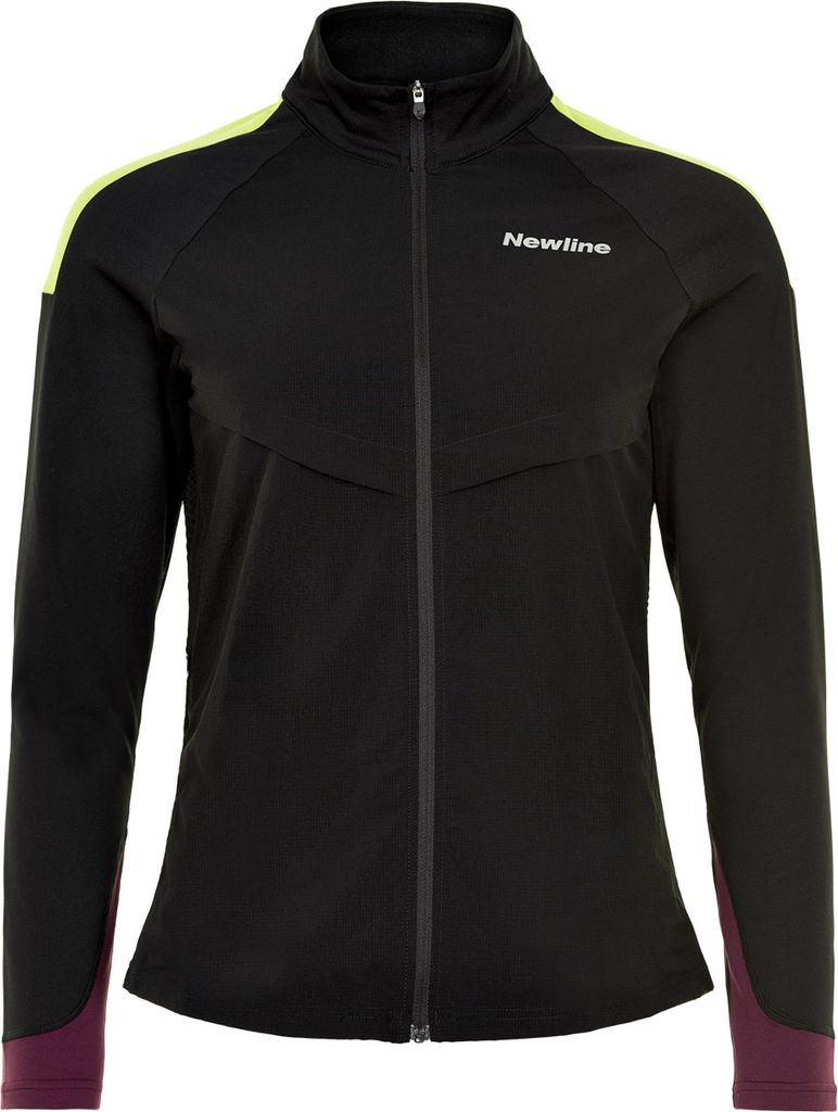 Hummel COMFORT JACKET - BLACL/LIME/BERRY - XL - blacl/lime/berry, Größe:L