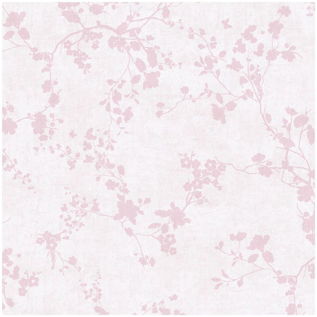 Profhome 770791-GU Blumen Tapete Kindertapete matt rosa Produktbild 