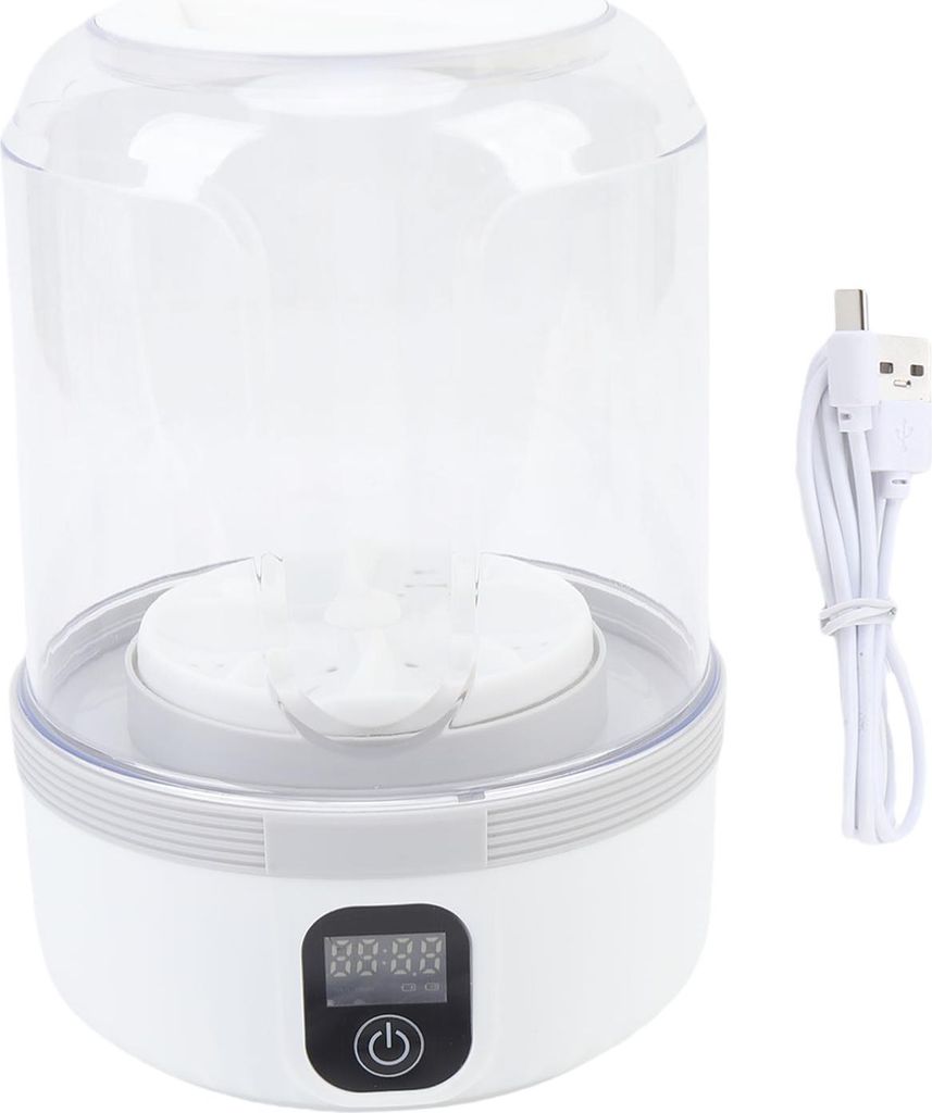 Unterwäsche-Waschmaschine USB Wiederaufladbar Schnurlos Tragbar Tief Reinigen Unterwäsche Waschmaschine für Dusche Zimmer Kleine Balkon