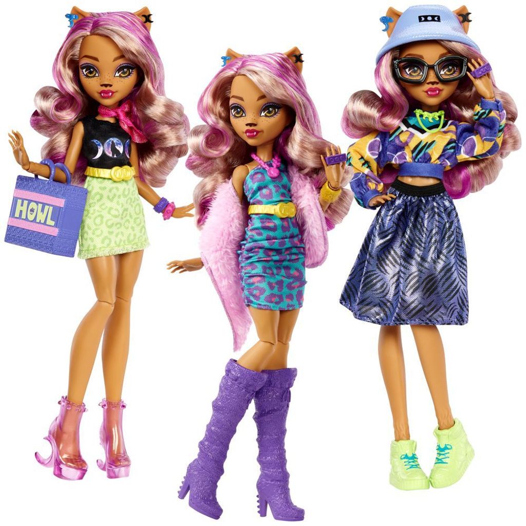 Monster High Fashion Studio Clawdeen Wolf Puppe mit Produktbild 4