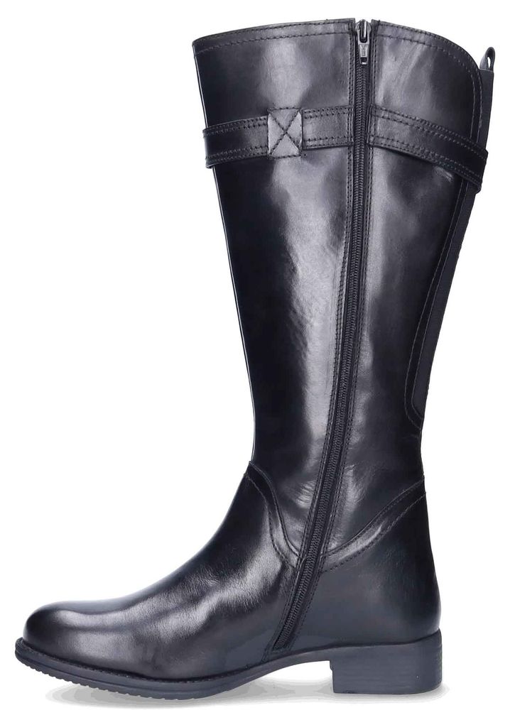 JJ Footwear Victoria Stiefel in Übergrößen Schwarz Produktbild 