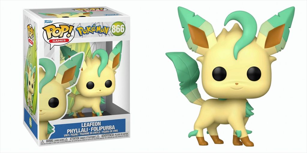 Pokémon - Leafeon Phyllali Folipurba 866  - Funko Pop! Produktbild 