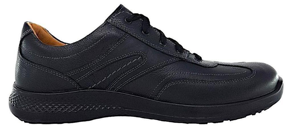 Scarpe da uomo Jomos, modello stringato, colore nero, Immagine del prodotto 