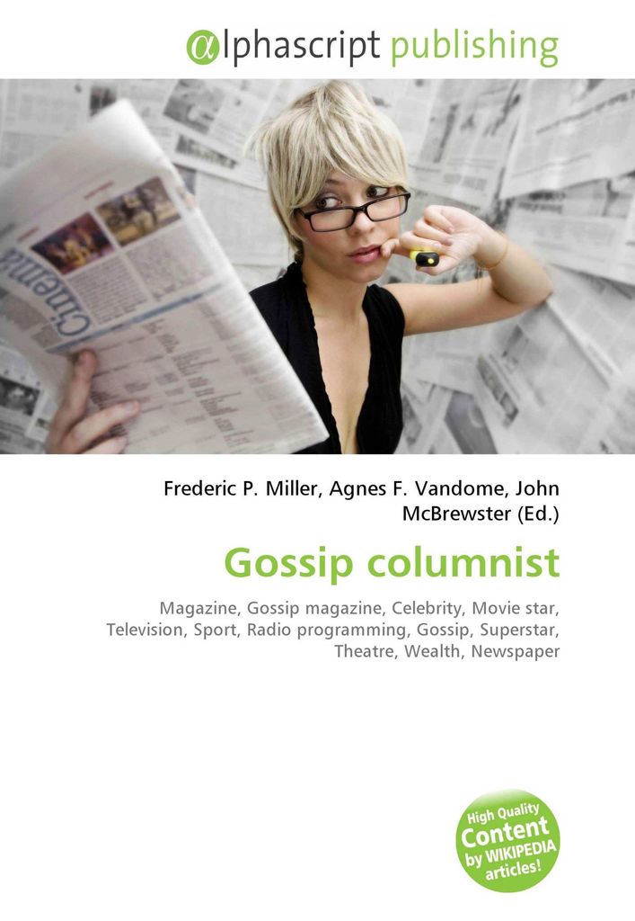 Gossip columnist