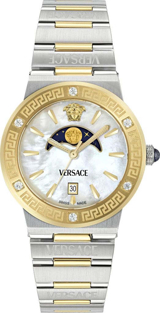 Versace VE7G00524  Watch Greca Logo Moonphase Diamonds Obrázek produktu 