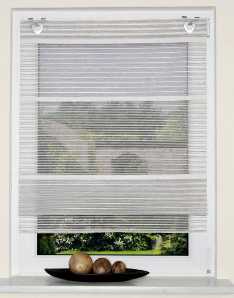 Home Wohnideen Raffrollo taupe 130 x 80 cm Produktbild 