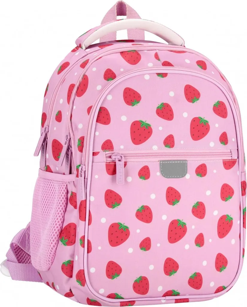 Sac à dos Starpak 550862 léger contre le mal de dos - Motif Fraise Scolaire