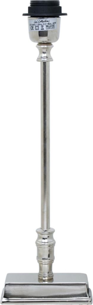 Light & Living Lampenfuss rechteckig H35cm MEHDI nickel Produktbild 