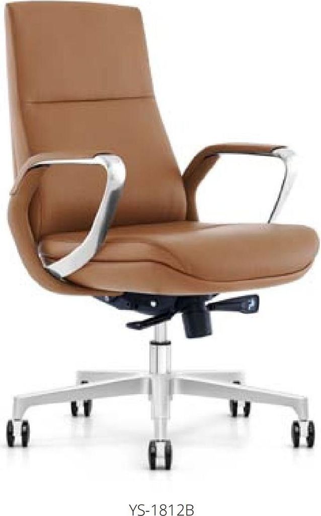 New Office Executive Armchair Leather Upholstery 1812n Rotatable Chair Furniture