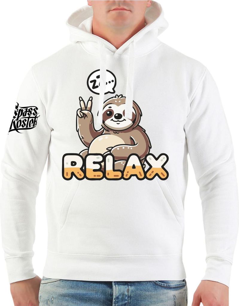 Herren Kapuzenpullover Relax