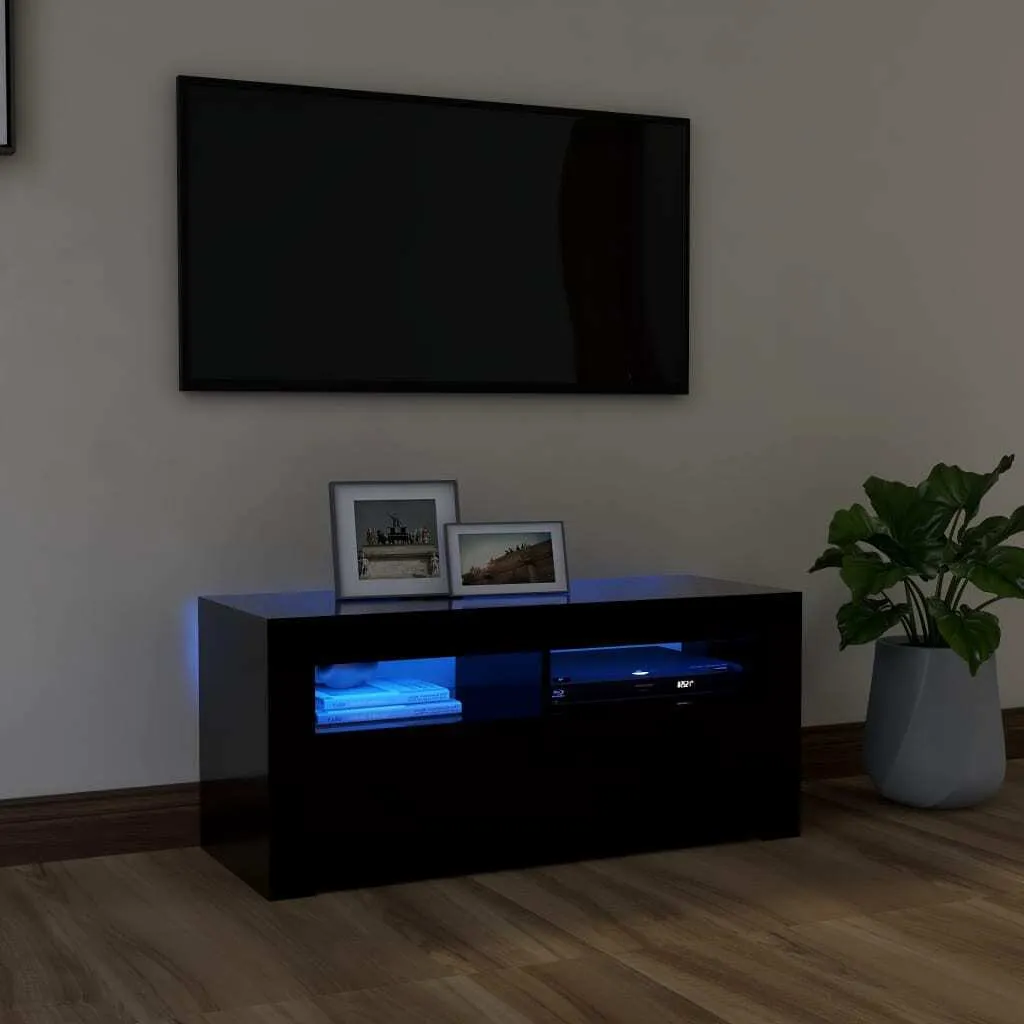 Crea il tuo Cinema in Casa: Mobile TV Nero Maison Exclusive con LED