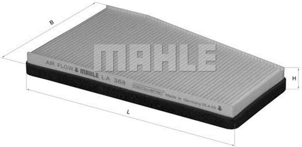 MAHLE Innenraumfilter LA 368 Pollenfilter für CHEVROLET Epica KL1