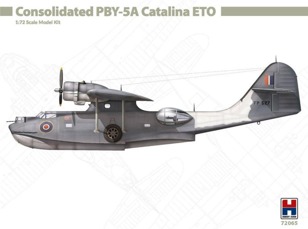 Hobby 2000 72065 - 1:72 Consolidated PBY-5A Catalina ETO - Produktbild 