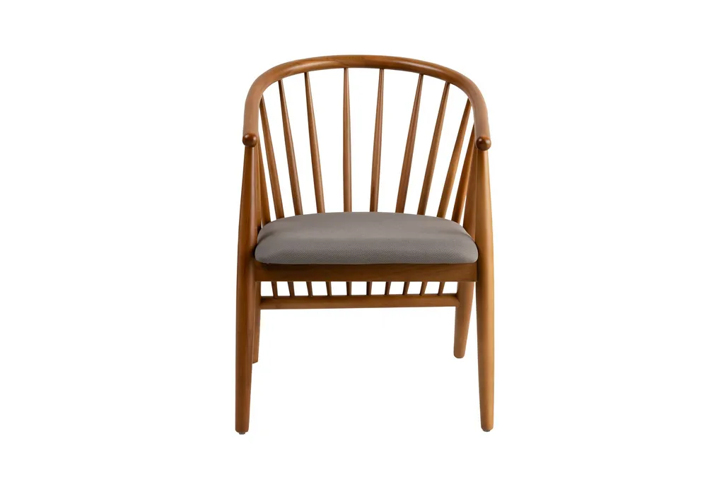 Chaise Doris en Bois de Chêne Véritable Haute Qualité Design Skye Decor - 3