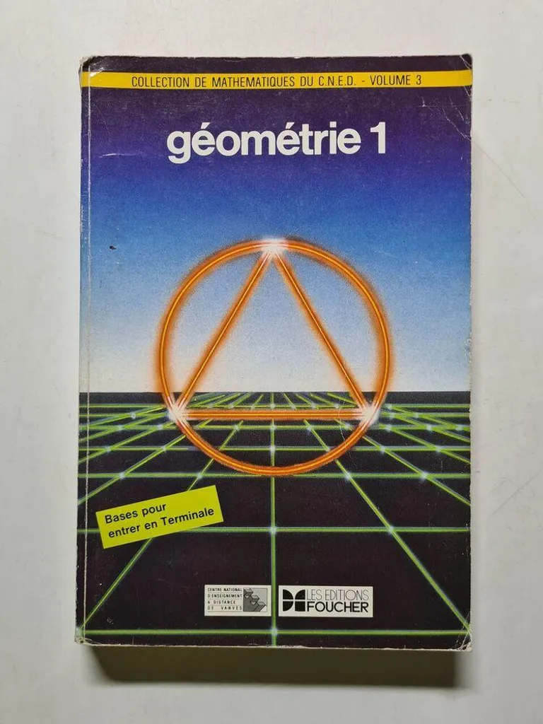 Livre de Mathématiques Géométrie 1 Bases Terminale Vol 3 Exercices Corrigés