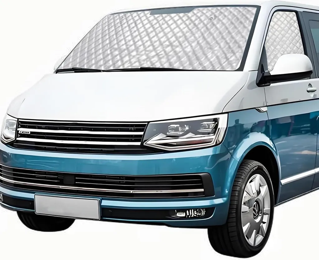 Protezioni Solari Vintage Style per VW T5 T6 | Set Magnetico 3 Pezzi