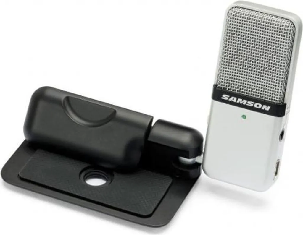 Micro Condensateur Samson Go Mic avec Étui de Protection et Écouteurs