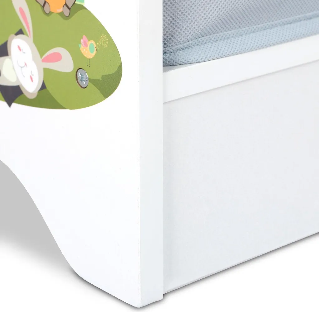 Boîte de rangement transparente 4 compartiments avec couvercle - 9