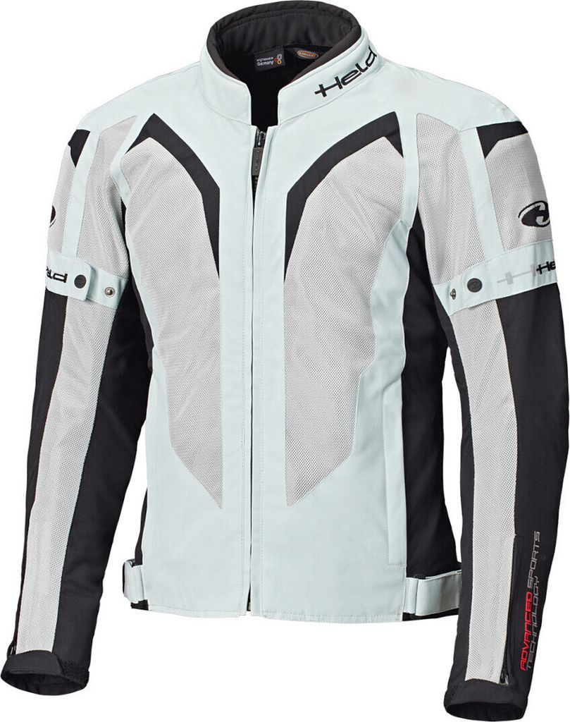 Held Sonic II Mesh Motorrad Textiljacke, grau/schwarz, 5XL