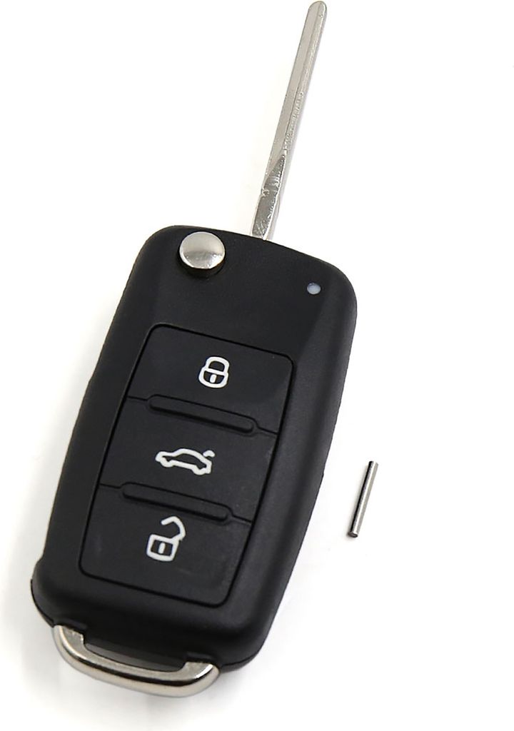 Autoschlüssel Hülle Schlüsselhülle Cover Fernbedienung Schlüsselgehäuse Ersatz Klapp Schlüssel Hülle für VW Beetle Caddy Jetta