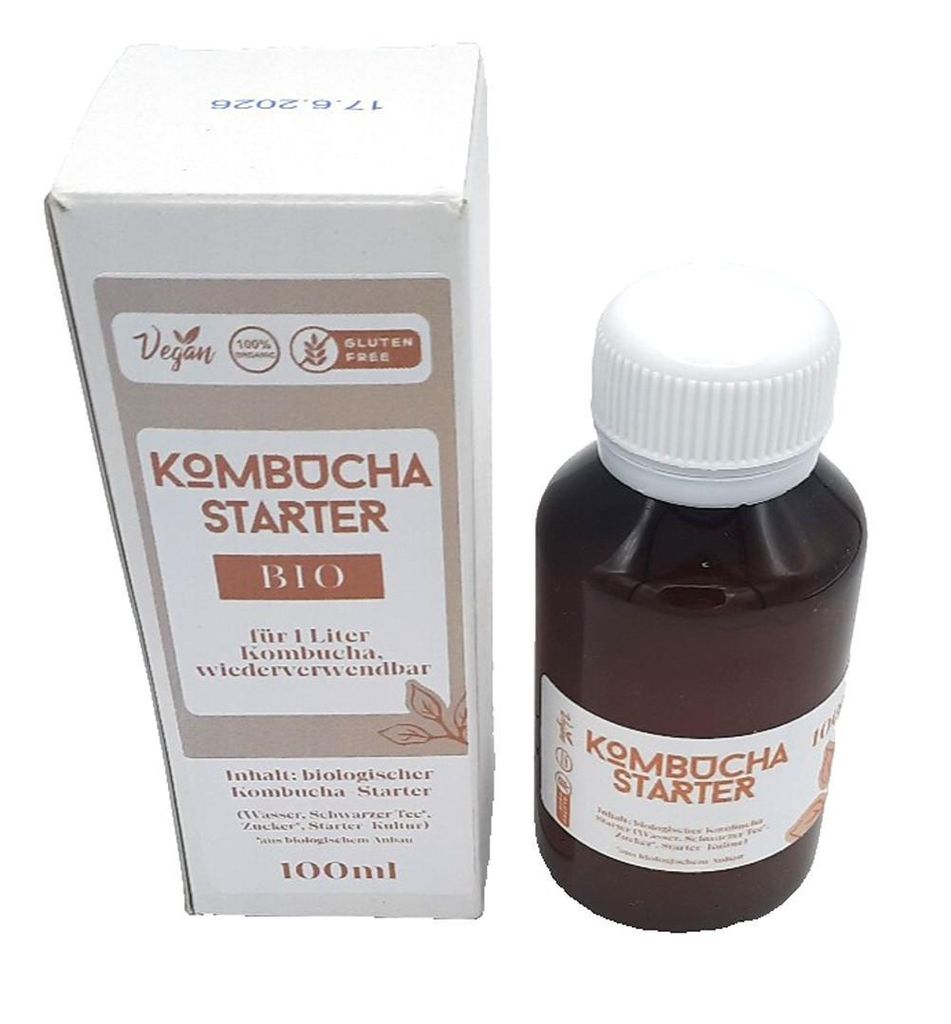 Kombucha Starter 100ml - Einfach selber Kombucha machen Produktbild 