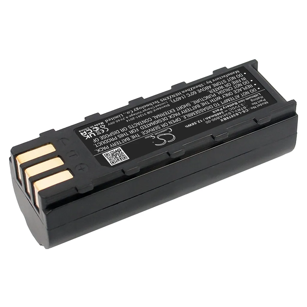 Batterie de rechange pour lecteur code-barres Symbol LS3478 et MT2000