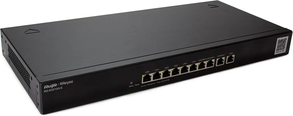 Routeur géré Reyee anti-coupure 10 ports Gigabit pour connexion stable