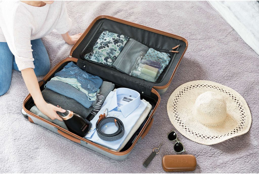 Philips Steam & Go Travel Steamer, Tragbare Dampfbürste für Produktbild 5