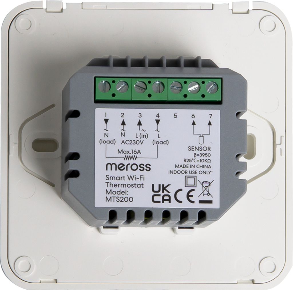Termostat MTS200 WiFi pre elektrické podlahové vykurovanie, Obrázok produktu 8