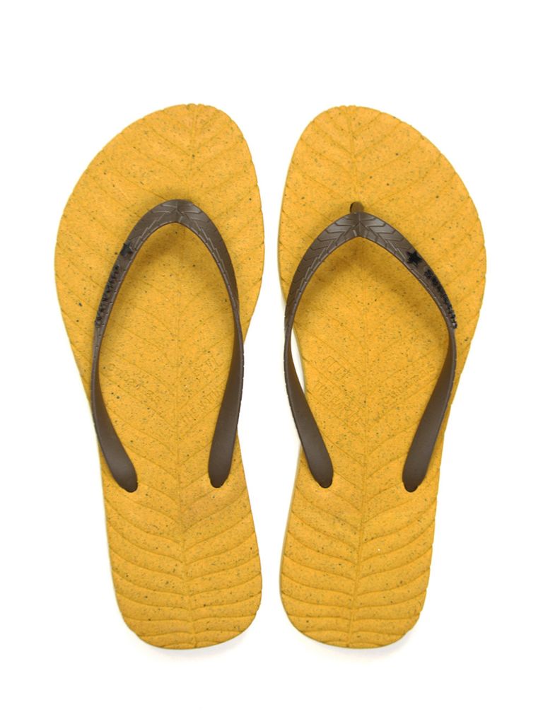 Cubanas Nature Gelb Damen Flip Flops 37.5