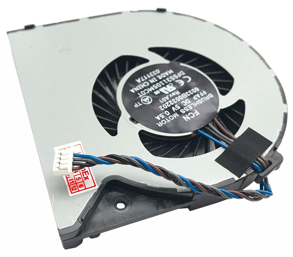 CPU version 2 - 7cm - Lüfter Kühler 4-Pin stecker FAN cooler für Fujitsu LifeBook A544 (M13A1DE), A544 (M75A2GB)